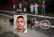 Jovem morre após colidir moto em caminhonete na BR-343, em Caraúbas do Piauí