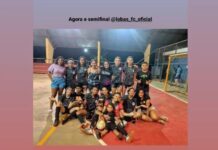 Lobas de Joaquim Pires vencem e estão nas semifinais da Copa Futsal de Inverno, em Palmares-Luzilândia-PI.