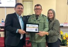 Vereador Luizinho participa de Ato Solene para entrega do Título de Cidadão Joaquimpirense ao Subtenente Vieira
