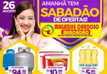 Tradicional “Sabadão de Ofertas” Magazine Cardoso Mercadão