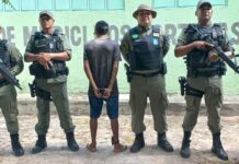 Policia Militar prende foragido da justiça em Murici dos Portelas-PI