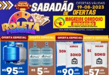 A ROLETA PREMIADA está de volta no SABADÃO DE OFERTAS do Magazine Cardoso Mercadão