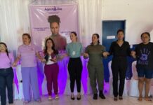 Secretária da Mulher participa de atividade sobre o Agosto Lilás em Luís Correia