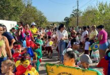 Escola Vó Binoca realiza Desfile de 7 de Setembro