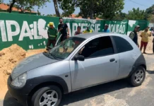 Pai sofre tentativa de homicídio na porta de escola ao buscar o filho em Parnaíba