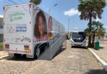 Carretinha da Saúde inicia atendimentos em Caxingó