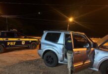 PRF recupera veículo furtado em São Paulo e prende homem por receptação em Parnaíba-PI