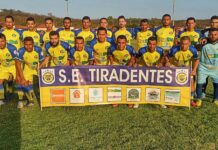 Tiradentes estreia com goleada na Copa Joaquimpirense 2023