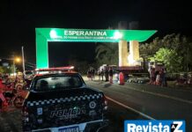 Motociclista morre ao colidir em caminhão na PI 214 em Esperantina