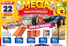 MAGAZINE CARDOSO CONSTRUÇÕES Mega Inauguração nesta SEXTA (22)
