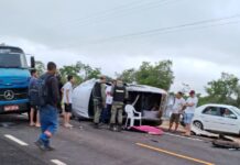 Mulher morre em grave acidente ocorrido entre Cabeceiras do Piauí e José de Freitas