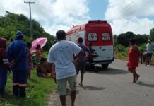 Criança de bicicleta é atropelada por motoqueiro na PI-112, zona rural de Luzilândia