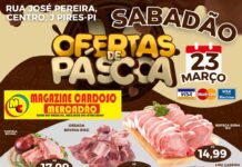 Sabadão “Ofertas de Páscoa” do Magazine Cardoso Mercadão