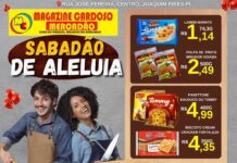 “Sabadão de Aleluia” do Magazine Cardoso Mercadão com ofertas imperdíveis