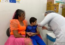 Sesapi realiza ação para início da Campanha de Vacinação nas Escolas em Esperantina