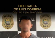 Faccionado do Rio de Janeiro é preso na zona rural de Luís Correia