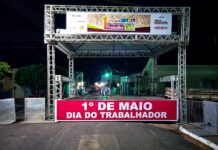 Tudo pronto para a FESTA DO TRABALHADOR em Joaquim Pires-PI