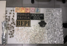 Polícia Militar apreende grande quantidade de drogas em residência no litoral do estado