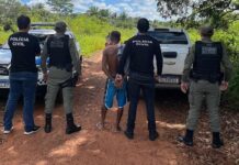 Acusado de Estupro e foragido da justiça é preso em Pitombeira, zona rural de Murici dos Portelas