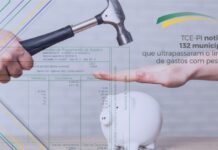 TCE-PI notifica 132 municípios que ultrapassaram o limite de gastos com pessoal