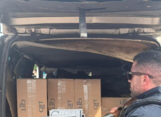 PRF apreende carga de 20 mil maços de cigarros contrabandeados em Barras (PI)